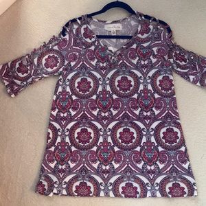 Multi-colored Tunic size M